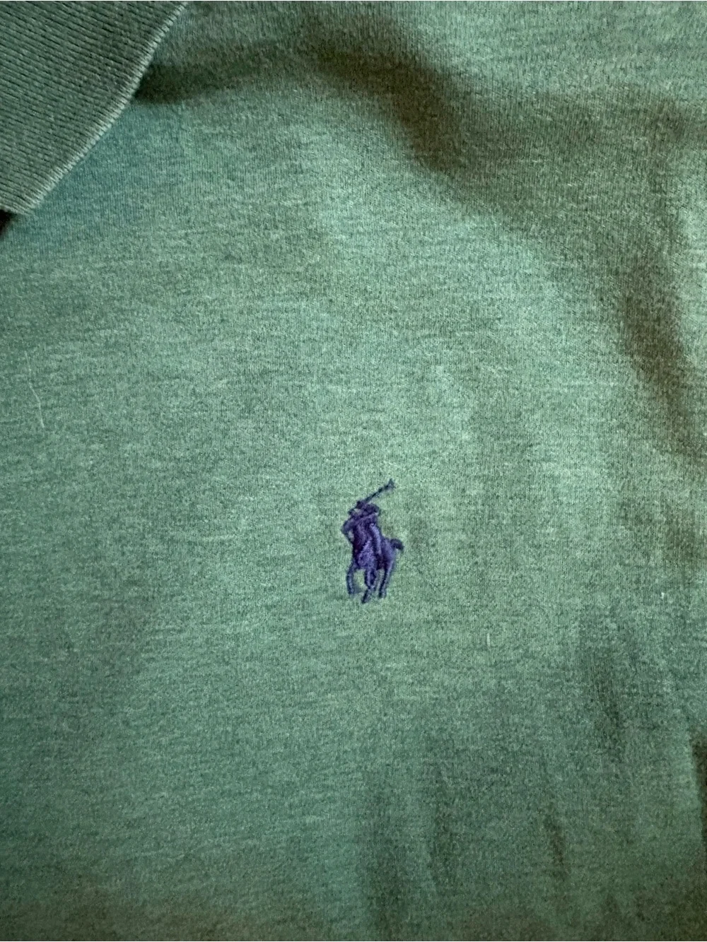 Ralph Lauren Teal Short-Sleeve Polo Shirt